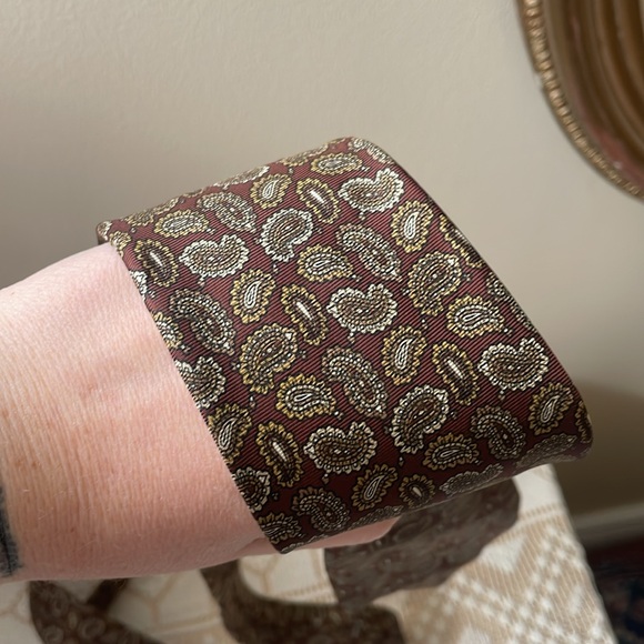 Vtg Lanvin‎ 100% Silk Tie - Picture 2 of 4